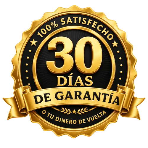 Garantía 30 Días - 100% Satisfecho
